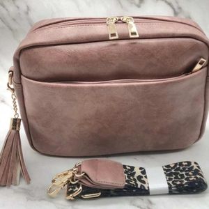 Camel Chloe Crossbody